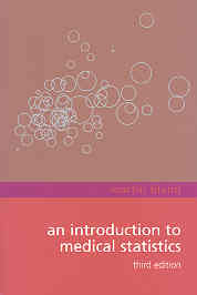 Cover of the third edition of An Introduction to Medical Statistics