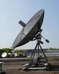 Telescope on the roof