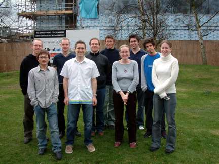 Clickable photo of the DKS Group in March 2004