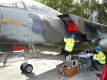 Measurements of radio propagation on Tornado Aircraft at Yorkshire Air Museum Measurements of radio propagation on Tornado Aircraft at Yorkshire Air Museum