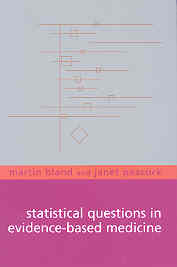 Cover of Statistical Questions in Evidence-based Medicine