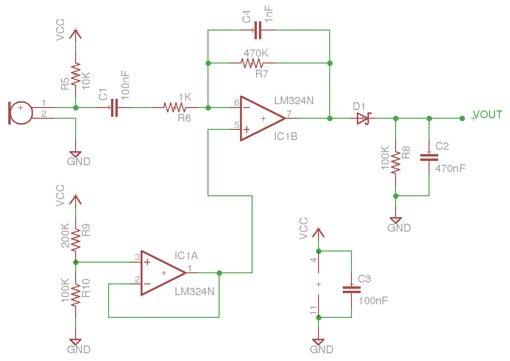 Микросхема lm324 схема подключения