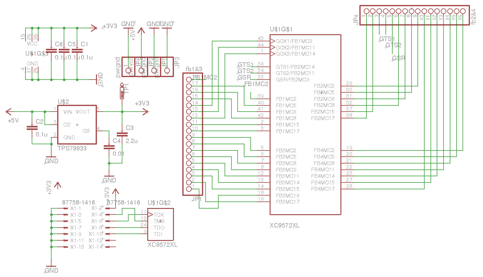 Xilinx jtag programmer схема