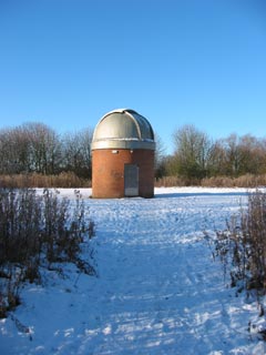 Outside the observatory