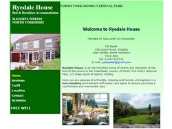 Ryedale House Bed and breakfast
