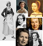 [random Margarets: Margaret Chocran Corbin, Princess Margaret, Margaret Tudor, Margaret Mitchell, Margaret Atwood, Margaret Thatcher, Margaret Lockwood]